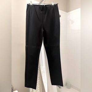 rag & bone Simone Slim Ankle Pants in Black (Size 4)